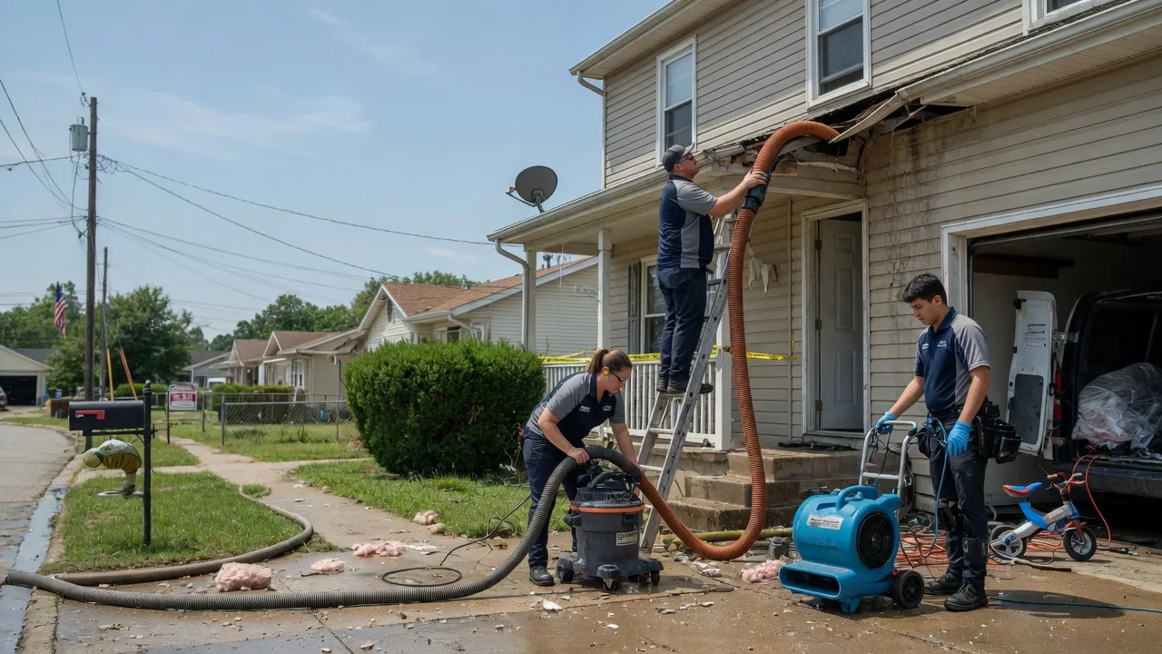 Water Damage Restoration in New Castle, IN near me